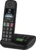 GIGASET Telefon E290A, schwarz, mit Anrufbeantworter Produktbild-Vorschau 1