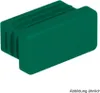 Walraven Schienenendstopfen WM1 Polyethylen 15x30x17 grün Produktbild-Vorschau 2