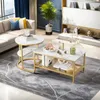 ProximaX set de 2 tables basses, table basse combinable Voir les images du produit 2