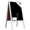 Reklamní áčko bílé barvy s křídovou tabulí 118x61 cm Náhled obrázku produktu 14