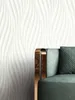 NEWROOM Tapete Armani White Weiß Vliestapete - Modern Produktbild-Vorschau 3