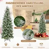 190 cm künstlicher Weihnachtsbaum mit 280 LED-Lichtern, Produktbild-Vorschau 3