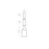 Simplehuman poubelle CW2016 Slim 40 L inox brossé Voir les images du produit 10