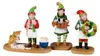 Crafty Elves Set Of 3 Kerst LEMAX Productafbeelding-voorbeeld 1