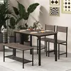 Set da pranzo KOMFOTTEU, composto da tavolo, 2 sedie e 1 Anteprima dell’immagine prodotto 7
