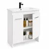 Badmöbel-Set Ronda 60 cm mit Keramikwaschbecken, 2 Türen, Produktbild-Vorschau 13