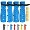 4 x WELLGRO Wand Fahrradhalter - Stahl Fahrrad Produktbild-Vorschau 1