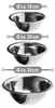 COM-FOUR® 3-teiliges Schüssel-Set aus Edelstahl - Produktbild-Vorschau 6
