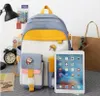 Sac à dos scolaire pour les jeunes Set 5 in 1 Trousse à Voir les images du produit 3