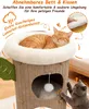3-stöckige Kratztonne XL für Katzen bis 20 kg, mit 2 Produktbild-Vorschau 5
