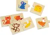 Drevené puzzle Viga „Nakŕm zvieratko“ – puzzle o tom, čo Náhľad obrázku produktu 4