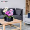 KOTARBAU® Sadzarka ceramiczna okrągła kobaltowo-niebieska Podgląd zdjęcia produktu 2