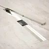 Duschrinne – 80 cm – Fliesenrost – Edelstahl – mit Flansch Produktbild-Vorschau 2