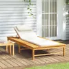 VidaXL 362155, Lounge, Gepolsterter Sitz, Akazienholz, Produktbild-Vorschau 2