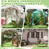YZNAHRE Rosenbogen Metall 240x192x38 cm Rankhilfe Produktbild-Vorschau 4