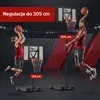 KM-Fit Stojak do koszykówki z regulacją wysokości 135–305 Podgląd zdjęcia produktu 4