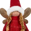 Winter Weihnachtsfigur 40cm Elfen Schnee Engel Produktbild-Vorschau 1