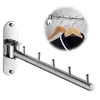 Edelstahl Wand Kleiderhaken,180° Rotierbar Klappbar Produktbild-Vorschau 1