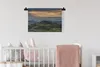 MuchoWow® Wandteppich Wandbehang Sonnenstrahlen beleuchten Produktbild-Vorschau 2