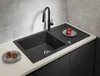 Sapho Einbau-Granitspüle mit Abtropffläche, 97x50cm, Produktbild-Vorschau 2