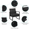 Yaheetech Gartengarnitur Polyrattan Sitzgruppe 3-teilig Produktbild-Vorschau 6