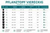 Pflanztopf mit Untersetzer verschiedene Größen 6 Liter mit Produktbild-Vorschau 2