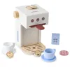Machine à café pour capsules en bois - bar à café avec Voir les images du produit 1