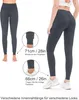 Damen-Thermo-Leggings Sportlich Gepolstert Mit Hohem Bund Produktbild-Vorschau 2