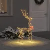 vidaXL Renifer 3D z 140 diodami LED w kolorze ciepłej Podgląd zdjęcia produktu 1