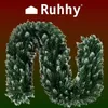 Ruhhy 22326 Ghirlanda di Natale HQ 2,7 m Anteprima dell’immagine prodotto 10