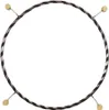 Feuer Hula Hoop Reifen, 100cm, 4 Fackeln, 16mm Produktbild-Vorschau 1