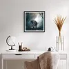 Gerahmtes Poster - Schwarzer Rahmen - elefant natur - 40x40 Produktbild-Vorschau 6