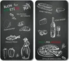 set di 2 piastre di copertura per fornelli, vetro KESPER Anteprima dell’immagine prodotto 1