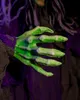 Hexe mit Schütteleffekt, Sound & Licht 182cm als Halloween Produktbild-Vorschau 4