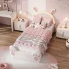 INONEFT Cartoon-Kinderbett 90 x 200 cm, Polsterbett mit Produktbild-Vorschau 4