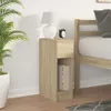 vidaXL Nočný stolík so zásuvkou Sonoma dub 20x36x60 cm Náhľad obrázku produktu 3
