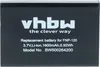 vhbw 2x Akku kompatibel mit Medion MD86929, 20 MP Superzoom Produktbild-Vorschau 3