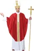 Papst Stab kirchliches Zepter für Erwachsene gold 168cm - Produktbild-Vorschau 3