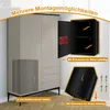 LARS360 sejf meblowy z zamkiem dwupiórowym 35x31x50cm sejf Podgląd zdjęcia produktu 7