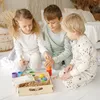 Drewniane zabawki Montessori – piłeczki w kubeczkach, 4 cm Podgląd zdjęcia produktu 17