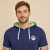 Nebulus T-shirt con cappuccio TRACK uomo, camicia, T-shirt, Anteprima dell’immagine prodotto 5