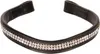 Harry´s Horse Crystal Wave Stirnriemen Silber Cob Silber Produktbild-Vorschau 1