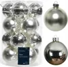 Weihnachtskugeln Glas 8cm 16 Stück - Silber Produktbild-Vorschau 2