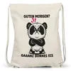 Guten Morgen? Gaaanz Dünnes Eis Turnbeutel Gymsack  Morning Produktbild-Vorschau 3