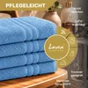 Lavea® 4er Set Handtücher 50x100 cm - Elena, 100% Produktbild-Vorschau 2