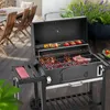 TAINO HERO XXL Smoker Holzkohle-Grill BBQ Grillwagen Produktbild-Vorschau 2