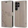 Handy Tasche für Samsung Galaxy S23 Ultra Handyhülle Blumen Produktbild-Vorschau 6