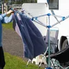 Wiltec Mobile Wäschespinne mit 4 Armen 16 m Wäscheleine Produktbild-Vorschau 2