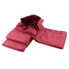 A folded red kitchen towel. Produktbild-Vorschau