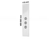 Thebo Prise d'angle 175806/3 Acier inoxydable ST 3007 Voir les images du produit 3
